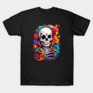 Rainbow Skeleton T-Shirt